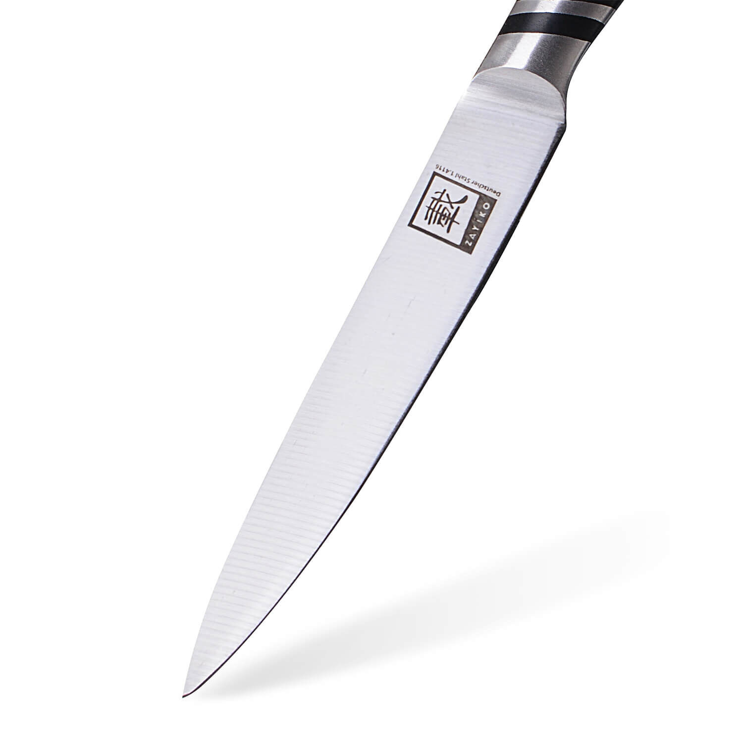 Zayiko NAMI Serie Allzweckmesser 12,50 cm Klinge | Deutscher Edelstahl | Ergonomischer ABS Griff von Zayiko
