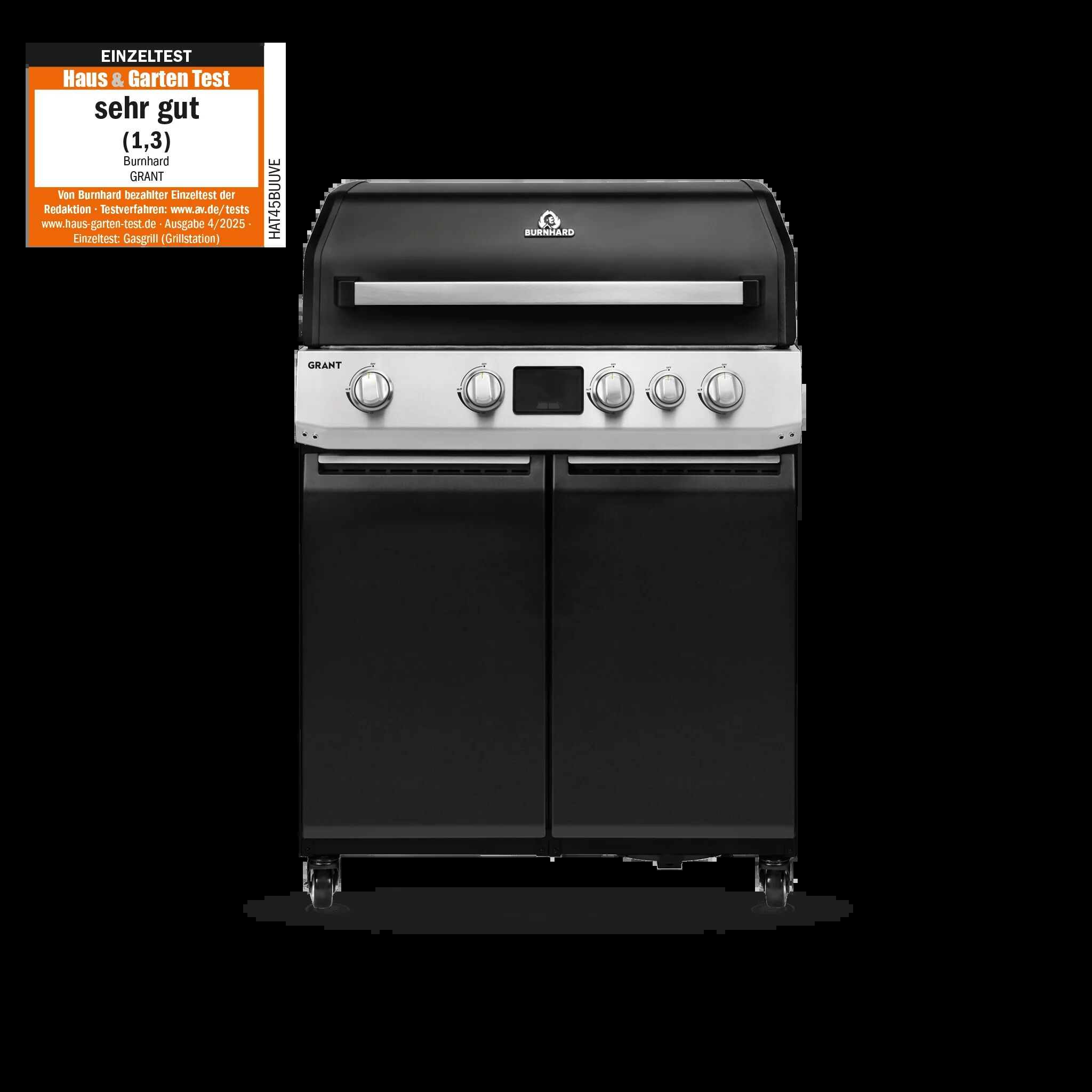 BURNHARD GRANT Base - Modularer Gasgrill 4-Brenner von BURNHARD