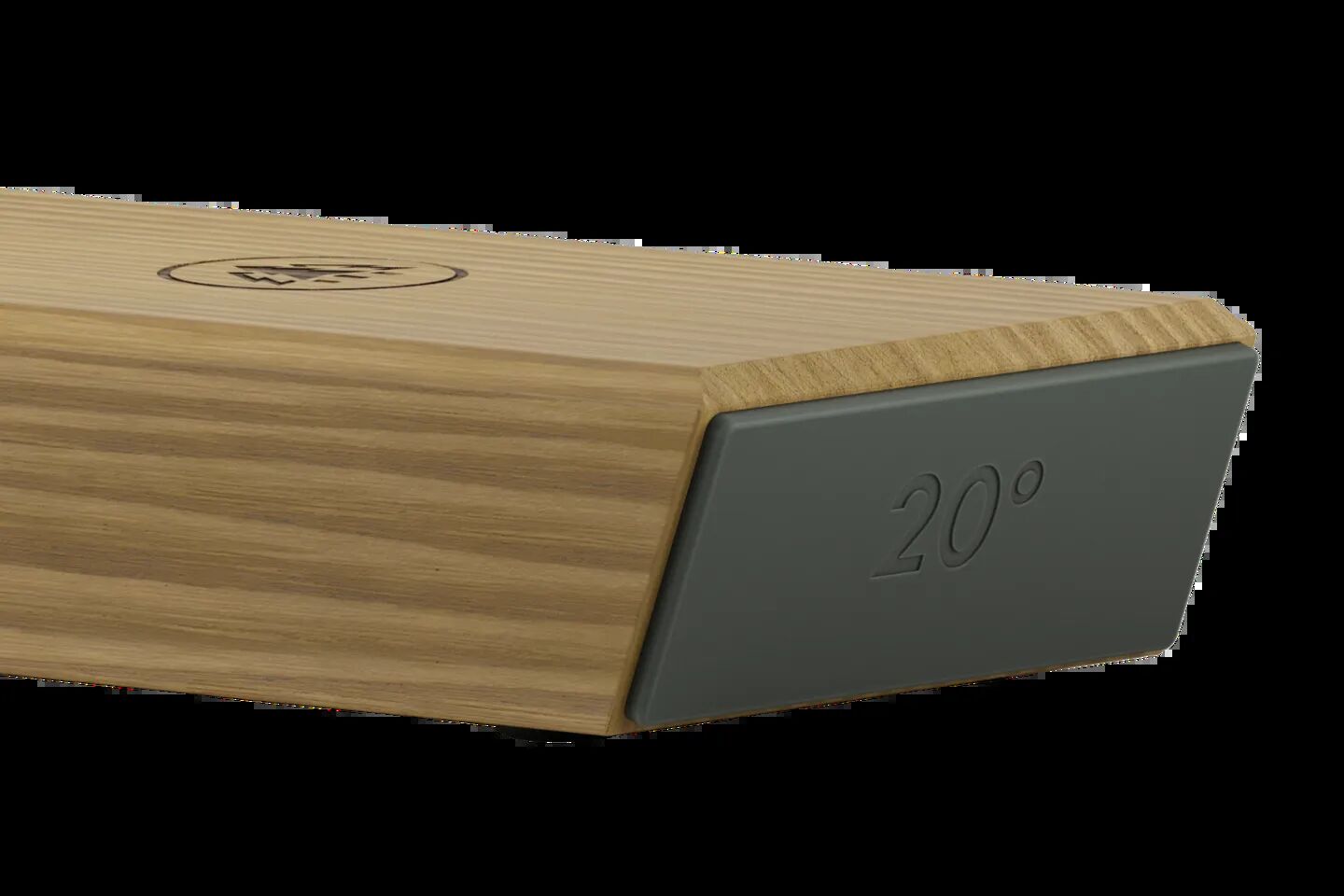 HORL® 3 Eiche Rollschleifer Messerschärfer + Magnetschleiflehre von HORL