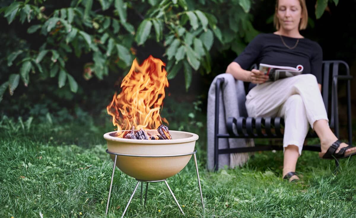 DENK Feuerschale XL aus CeraFlam® - FSXL von DENK Keramik