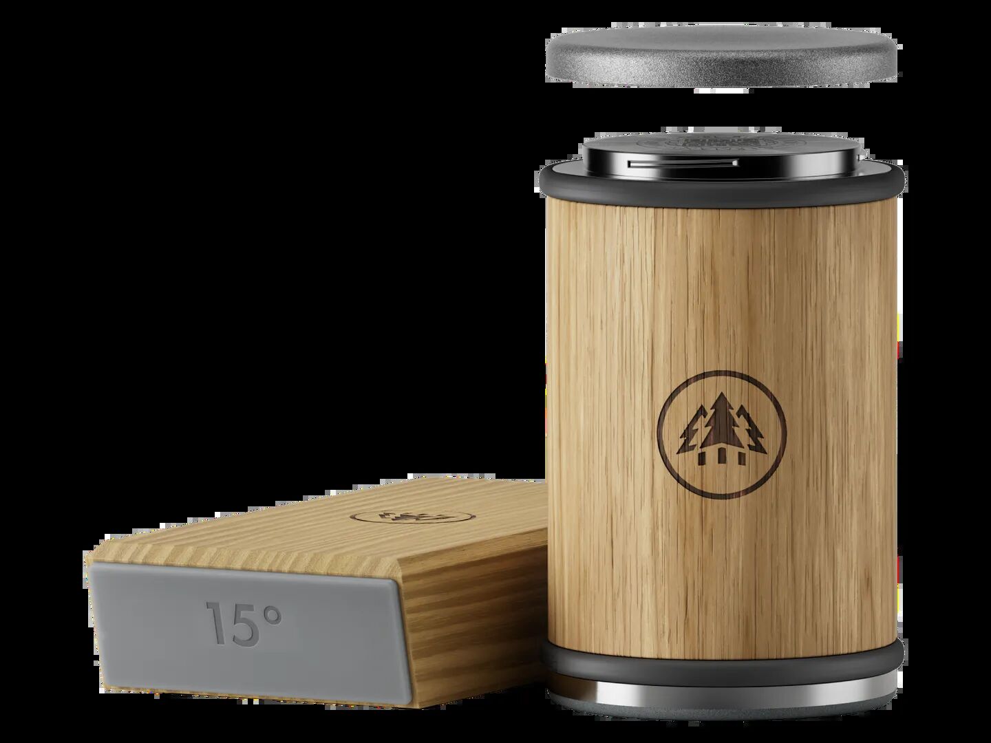 HORL® 3 Eiche Rollschleifer Messerschärfer + Magnetschleiflehre von HORL