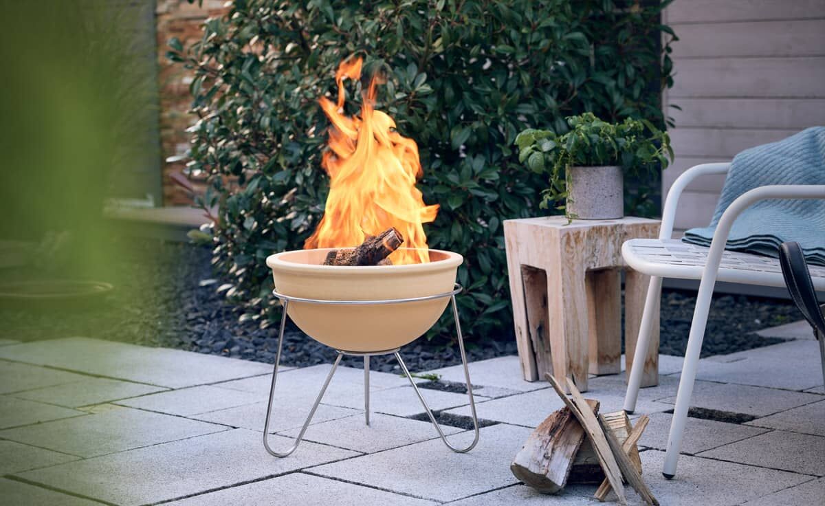DENK Feuerschale XL aus CeraFlam® - FSXL von DENK Keramik